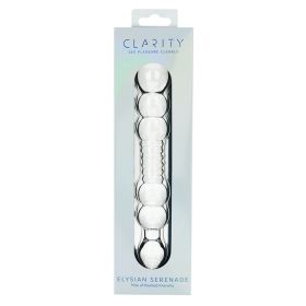 Clarity Glass Dildo Elysian Serenade