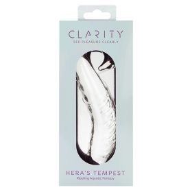 Clarity Glass Dildo Hera's Tempest