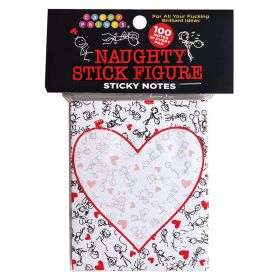 Naughty Stick Figure Sticky Notes
