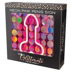 Neon Penis Light Up Sign