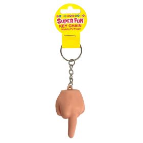Super Fun Key Chain Squishy FU Finger