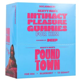 Sexyy Red His Sexual Stimulation Gummies Blueberry Display of 12