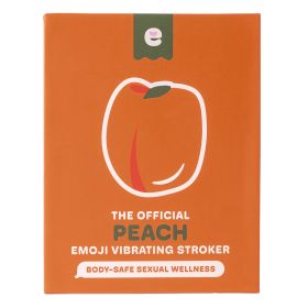 Emojibator Peach Vibrating Stroker