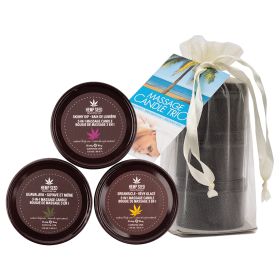 Earthly Body Massage Candle Trio 2oz