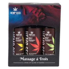 Earthly Body Massage A Trios Holiday Massage Oil Gift Set