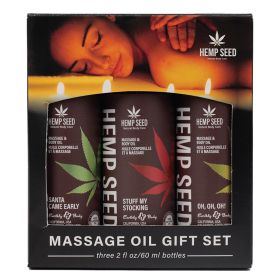 Earthly Body Massage Oil Holiday Gift Set