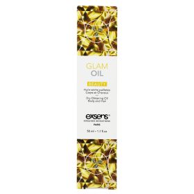 Exsens Dry Glittering Oil Body and Hair-Glam Oil 1.7oz