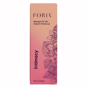Foria Massage Oil with Organic Botanicals