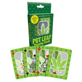 Pot Leaf Waterproof Playing Cards