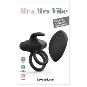 Love To Love Mr & Mrs Vibe-Black Onyx