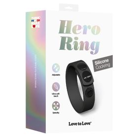 Love To Love Hero Ring-Black Onyx