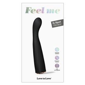 Love To Love Feel Me G-Spot Vibrator-Black Onyx