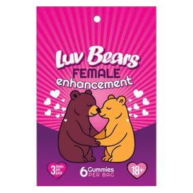 Luv Bear Gummy For Her Display of 20