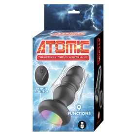 Atomic Thrusting Light Up Power Plug-Black
