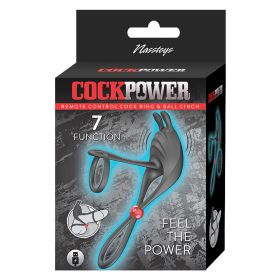 Cockpower Remote Control Cockring and Ball Cinch
