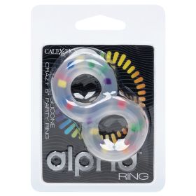 Alpha Liquid Silicone Crazy 8 Party Ring