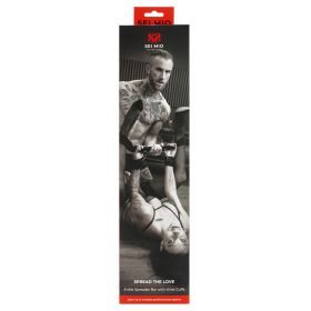 SEI MIO Spread the Love Ankle Spreader Bar with Wrist Cuffs