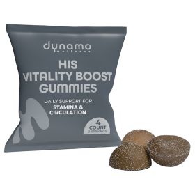 Dynamo Wellness His Vitality Boost Gummies Foil 2 Servings