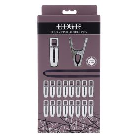 Edge Body Zipper Clothes Pins