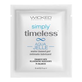 Wicked Simply Timeless Packet Aqua Jelle Foil Pack 6ml