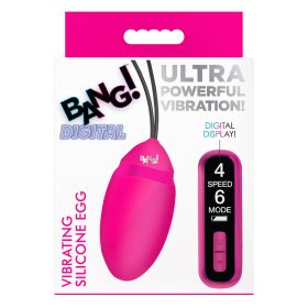 Bang! Vibrating Silicone Egg with Digital Remote