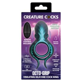 Creature Cocks Octo-Grip Vibrating Silicone Cock Ring