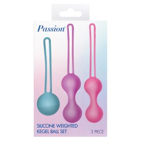 Passion Silicone Weighted Kegel Ball Set