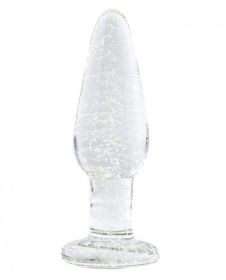 Firefly Glass Tapered Plug Medium Clear