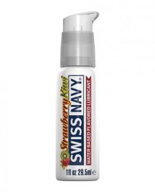 Swiss Navy Strawberry Kiwi Flavored Lubricant 1 fluid ounce