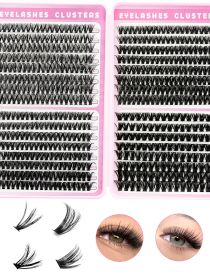 3D False Eyelashes, Multi-layered, Realistic, Soft And Comfortable, Natural Nude Makeup (Option: Style1)