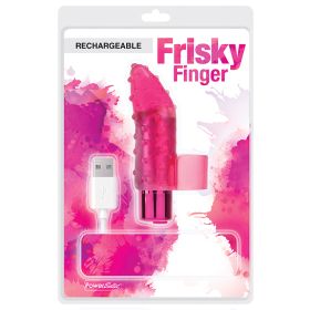 PowerBullet Frisky Fingers Rechargeable (Option: Red 2.5")