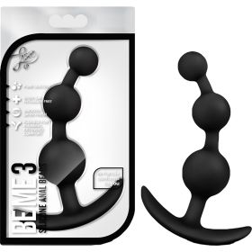 Luxe Be Me 3 Anal Plug (Option: Black)
