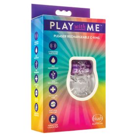 Play With Me Pleaser Rechargeable C (Option: RingPurple)