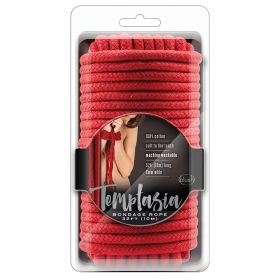 Temptasia Bondage Rope (Option: Red 32ft)