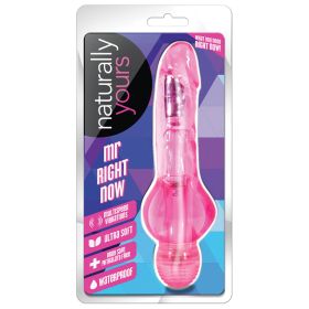 Naturally Yours Mr. Right Now (Option: Pink 6.5")
