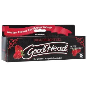 GoodHead Oral Delight Gel (Option: Sweet Strawberry 4oz)