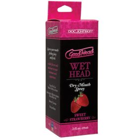 GoodHead Wet Head Dry Mouth Spray (Option: Strawberry 2oz)