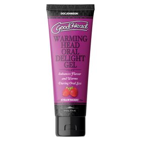 GoodHead Warming Head Oral Delight Gel (Option: Strawberry 4oz Bulk)