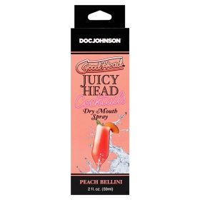 GoodHead Juicy Head Cocktails Dry Mouth Spray (Option: Peach Bellini 2oz)