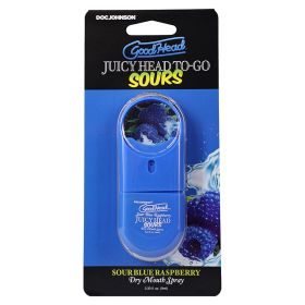 GoodHead Juicy Head Dry Mouth Spray To Go (Option: Sour Blue Raspberry .30oz)