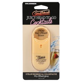 GoodHead Juicy Head Cocktails Dry Mouth Spray To (Option: GoStrawberries)