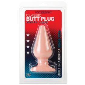 Classic Butt Plug Large (Option: White)