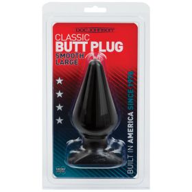 Classic Butt Plug Large (Option: Black)