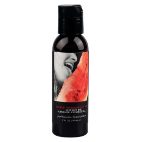 Earthly Body Edible Massage Lotion (Option: Watermelon 2oz)