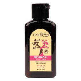 Earthly Body at Night Massage Oil Aphrodisiac (Option: Wild Pink Rose 2oz)