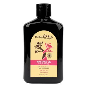 Earthly Body at Night Massage Oil Aphrodisiac (Option: Wild Pink Rose 8.4oz)