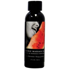 Earthly Body Edible Massage Oil (Option: Watermelon 2oz)