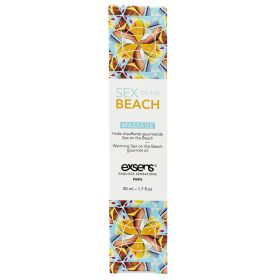 Exsens Warming Gourmet Massage Oil (Option: Sex on The Beach 1.7oz)