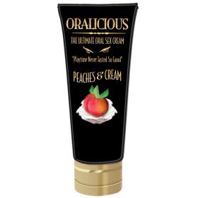 Oralicious (Option: Peaches & Cream 2oz)