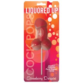 Liquored Up Cock Pops (Option: Strawberry Daiquiri)